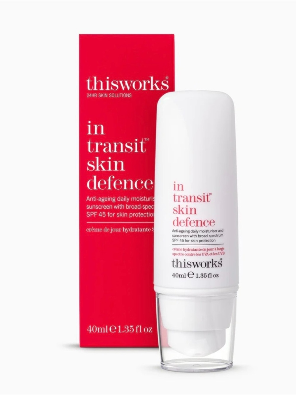 thisworks In Transit Skin Defence SPF 45 Daily Moisturizer - 40ml